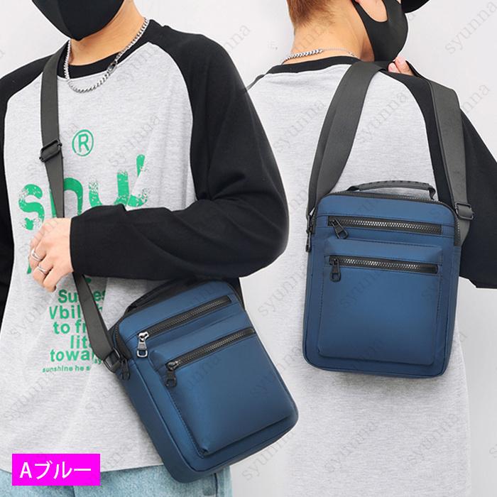 ba58#ショルダーバッグ メンズ 小さい 当日発送 3type 4color 斜め掛けバッグ 軽量 大容量 おしゃれ 多収納 ミニバッグ ...