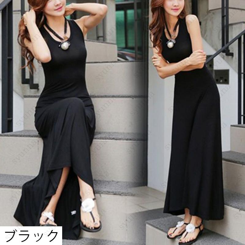 マキシワンピース (FW13#) 日本国内当日発送 6color タンクワンピース