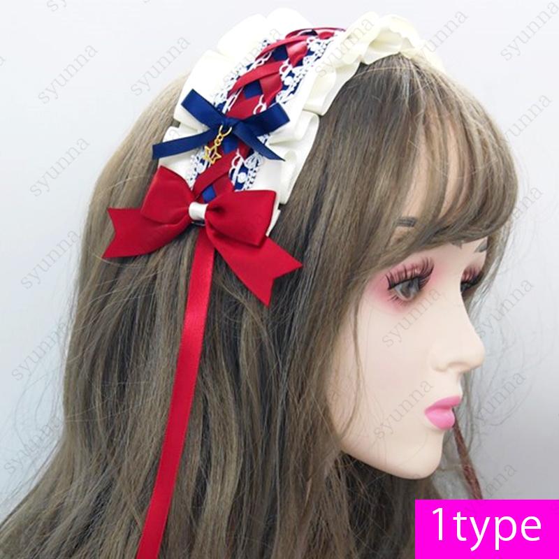 h103#ヘッドドレス ロリータ 日本国 内当日発送 9type