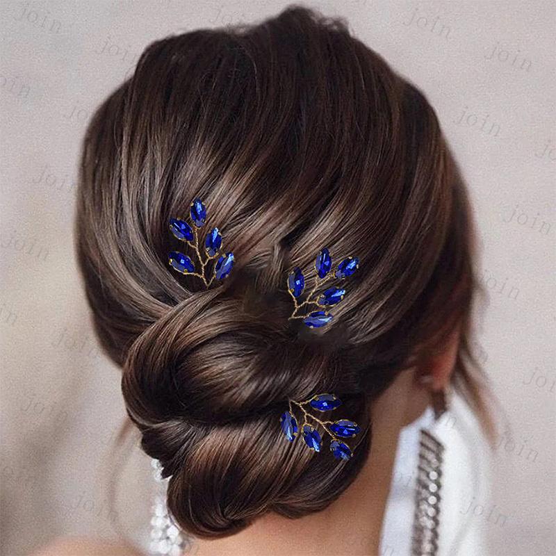 h163#Uピン 3本セット 当日発送 6color ヘアアクセサリー レディース