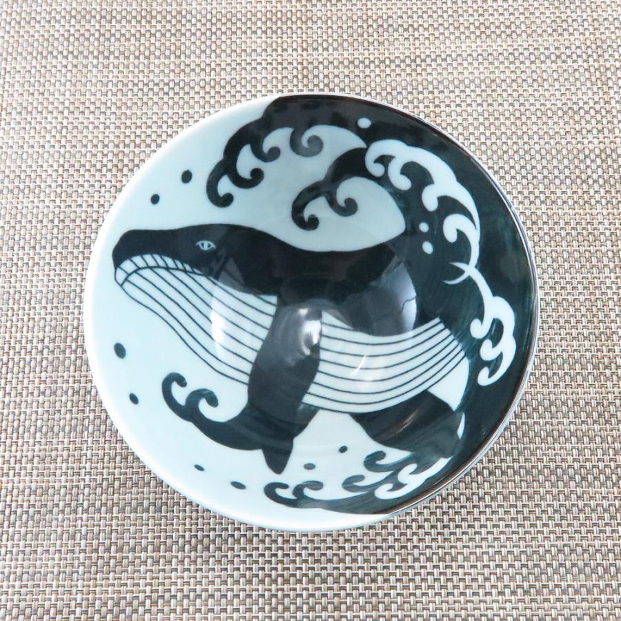 茶碗 美濃焼 白波くじら茶碗(大) 軽い 軽量 大きめ クジラ 茶碗 美濃焼 白波くじら茶碗(大) 軽い 軽量 大きめ クジラ