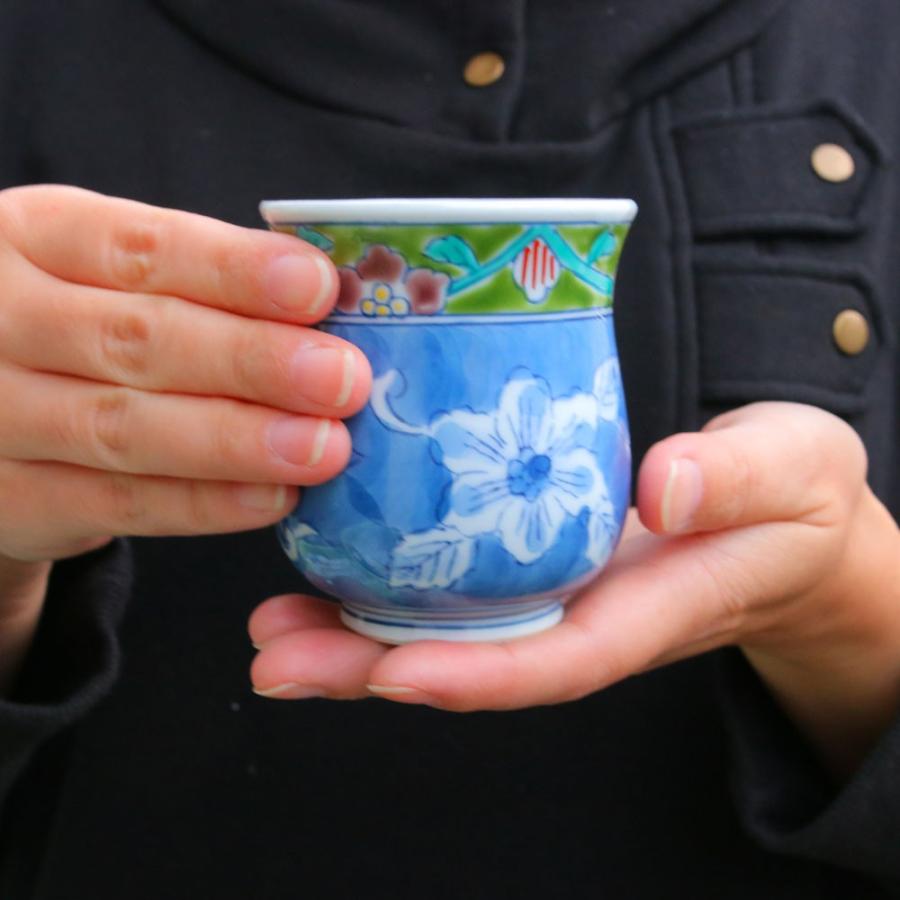 湯呑(湯飲み茶碗) 有田焼 渕錦牡丹湯呑(大) 夫婦湯呑 花柄 湯呑(湯飲み茶碗) 有田焼 渕錦牡丹湯呑(大) 夫婦湯呑 花柄