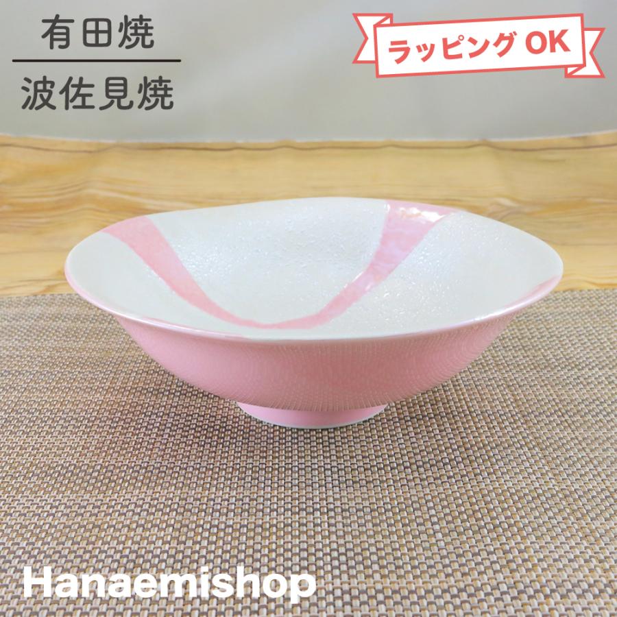 鉢 有田焼 楕円鉢 オリジナル ピンク釉銀彩多用鉢 渕 キラキラ｜和食器