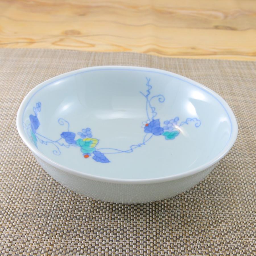 有田焼鉢 青いブドウ模様 鉢 有田焼鉢 青いブドウ模様 鉢 有田焼鉢