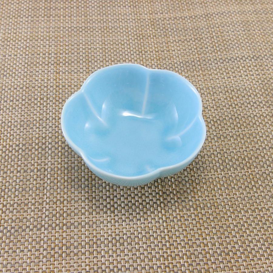 小鉢 有田焼 豆梅小鉢（青） 豆鉢 小付 花型 梅 ブルー 薬味皿｜和食器