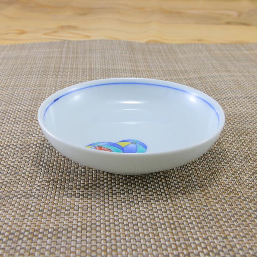 小皿 有田焼 崋山窯 風船小皿 醤油皿 薬味皿 ふうせん 紙風船 丸皿 毬