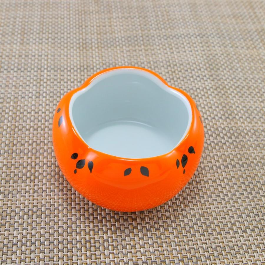 蓋物 有田焼 柿蓋物鉢(小)蓋付 食品保存容器 梅干し入れ 蓋物 有田焼 柿蓋物鉢(小)蓋付 食品保存容器 梅干し入れ