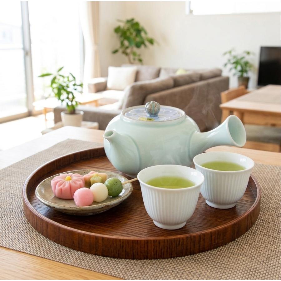 急須 有田焼 プラチナ牡丹平急須ツマミ菊割 陶器網 花柄｜和食器 陶器