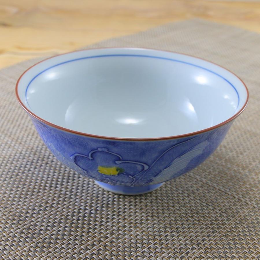 平安 桔梗窯 陶器製 茶碗 花模様 平安 桔梗窯 陶器製 茶碗 花模様 美術