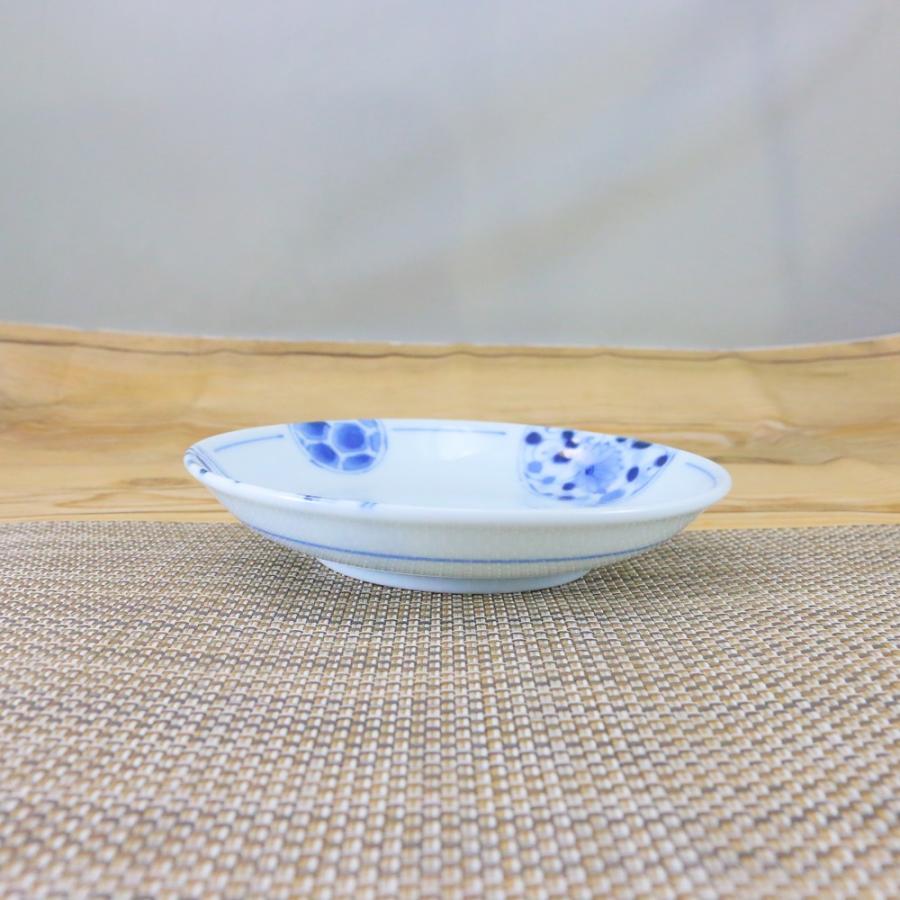 小皿 美濃焼 丸皿 花伊万里UK 3.5寸皿（5枚セット） 醤油皿 取