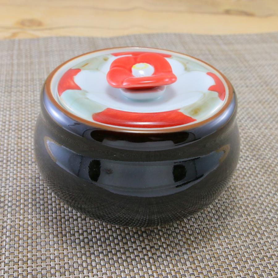 蓋物 有田焼 花絵巻蓋物 蓋付 食品保存容器 梅干し入れ 梅干し保存容器