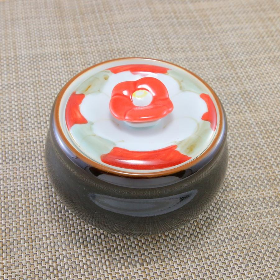 蓋物 有田焼 花絵巻蓋物 蓋付 食品保存容器 梅干し入れ 梅干し保存容器