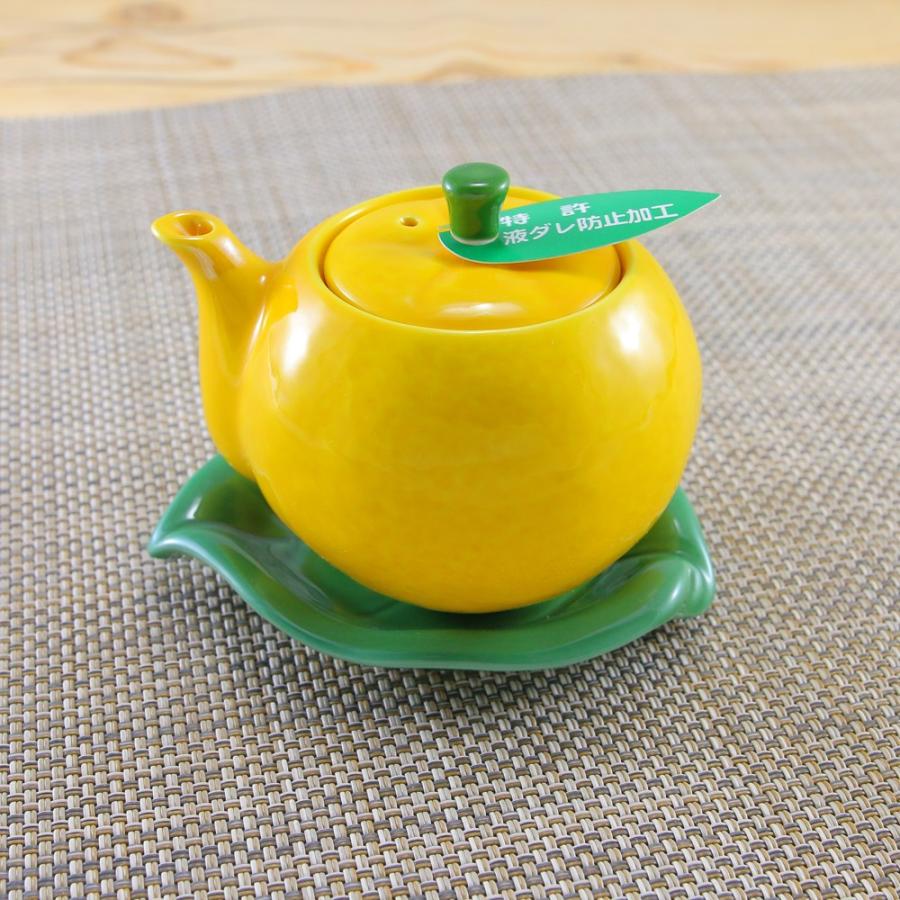 醤油差し 有田焼 柚子醤油さし 液だれしにくい ゆず インテリア｜和