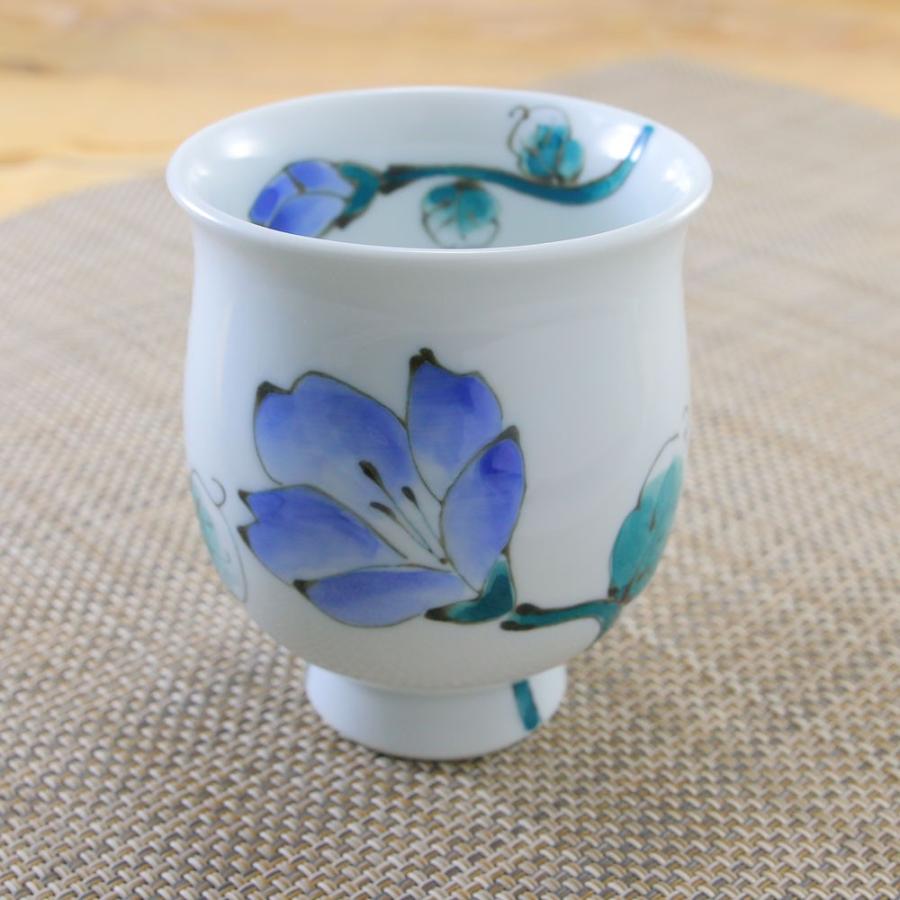 湯呑（湯飲み茶碗） 有田焼 波佐見焼 オリジナル はるか湯呑（青