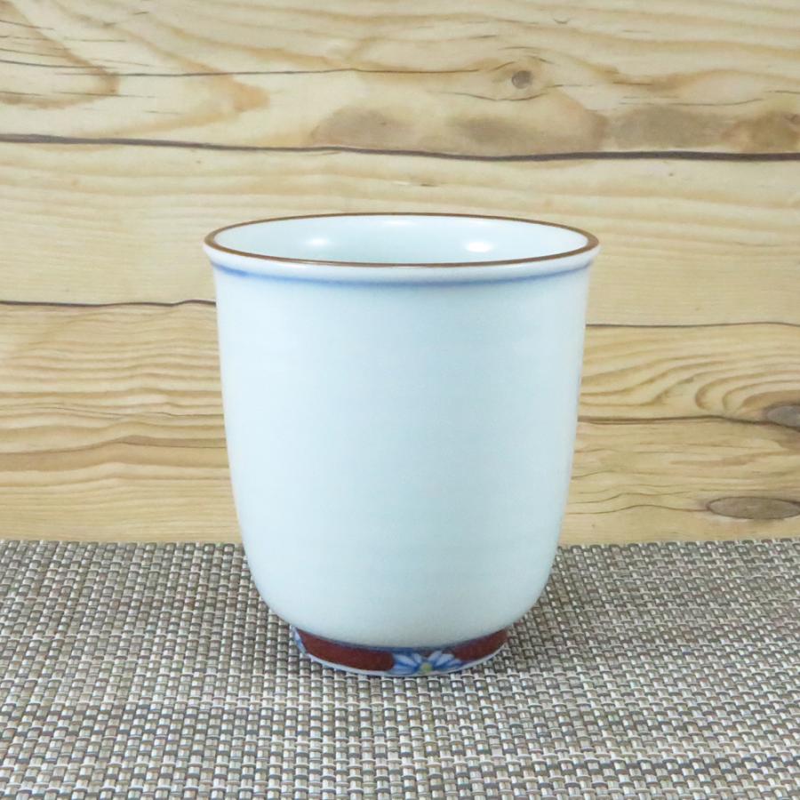 湯呑（湯飲み茶碗） 有田焼 波佐見焼 高台うさぎ湯呑（小・赤