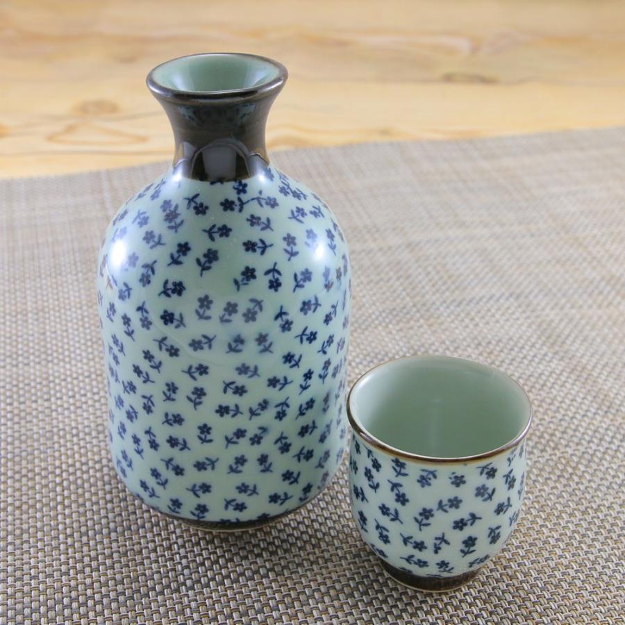 酒器 有田焼 徳利（小花散らし） スリム 色違いあり 花柄｜和食器 陶器