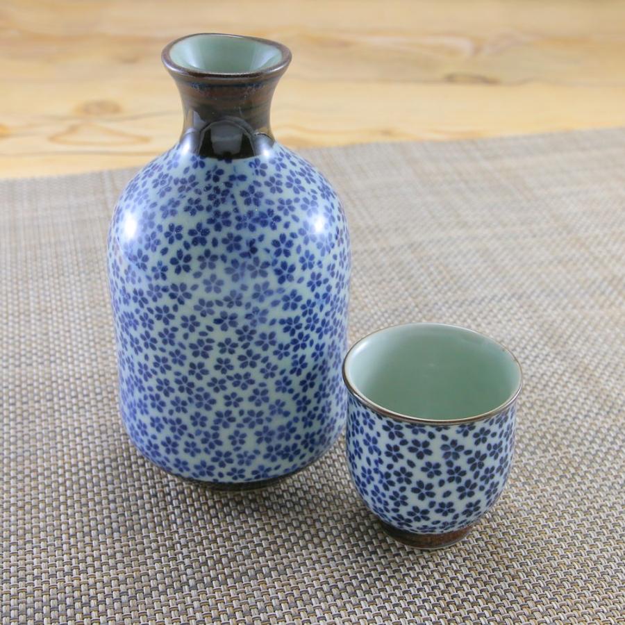 酒器 有田焼 徳利（花詰） スリム 色違いあり 花柄｜和食器 陶器 三階