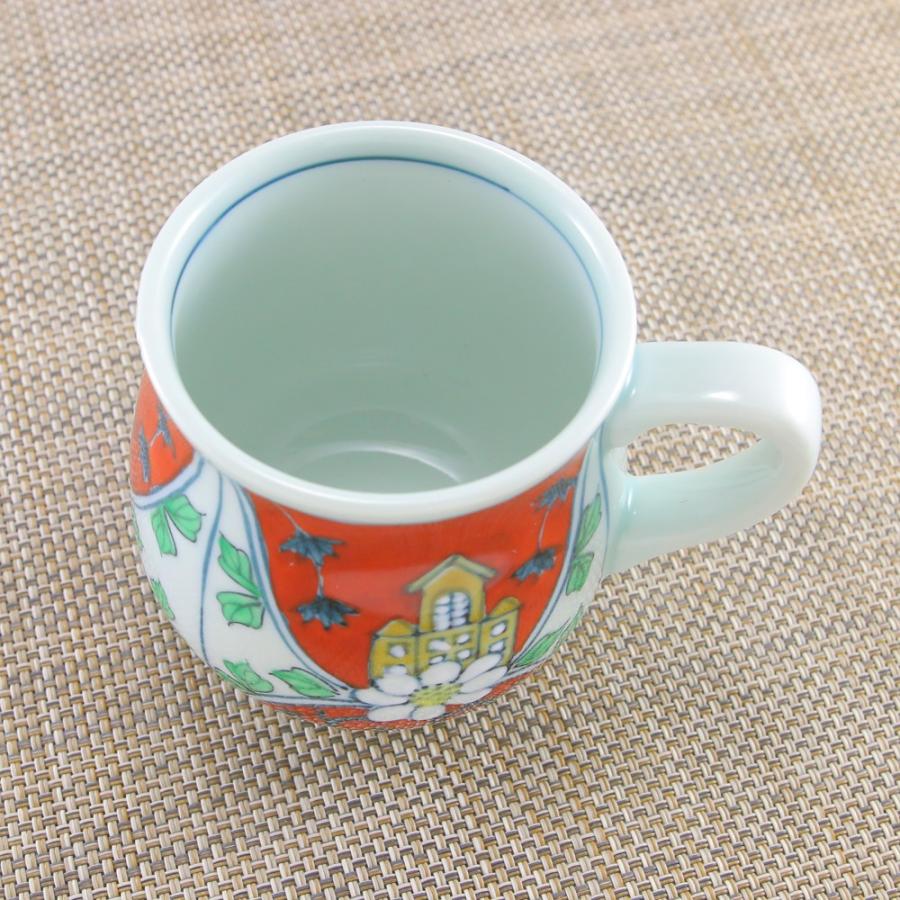マグカップ 有田焼 三川内焼 オランダマグ 教会 建物｜和食器 陶器 三