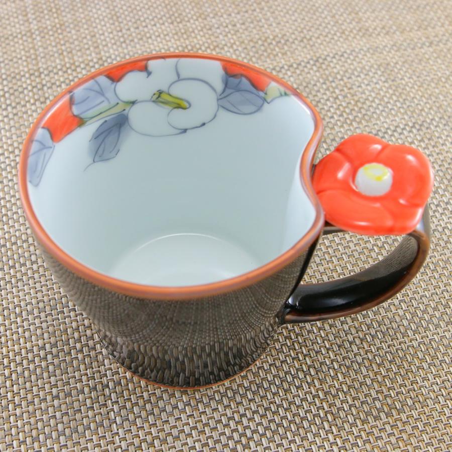 赤い花柄の陶器食器セット 急須 有田焼 波佐見焼 一珍菊ポット 菊 菊柄 花柄 鮮やか｜和食器 陶器
