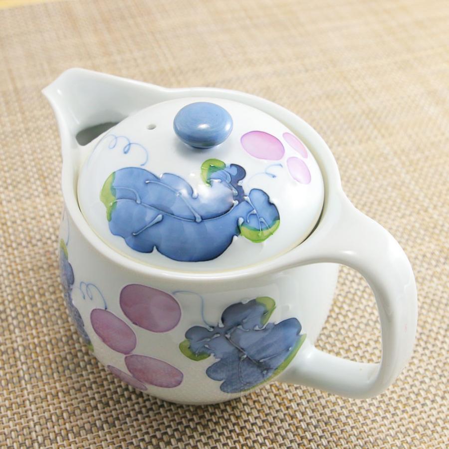 急須・夫婦湯呑セット 有田焼 波佐見焼 マスカット（ポット・夫婦湯呑