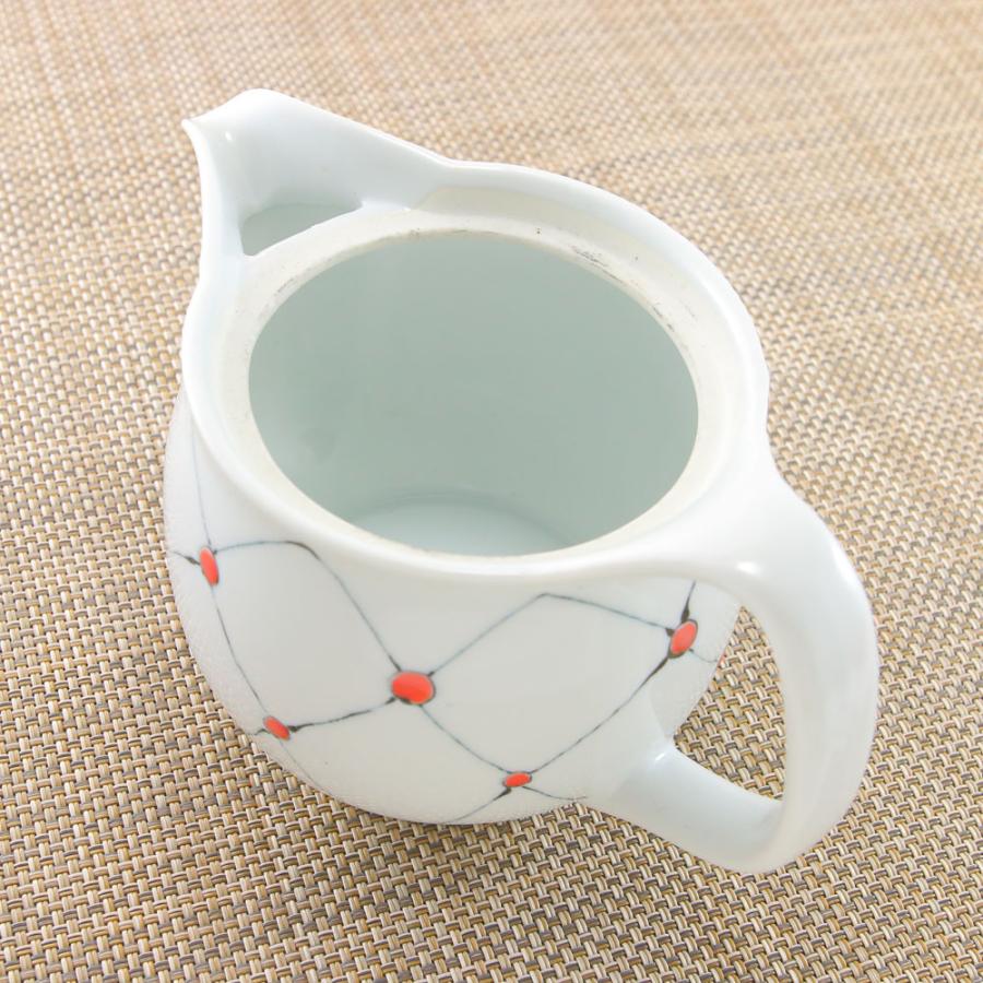 急須・夫婦湯呑セット 有田焼 波佐見焼 網点紋（ポット・夫婦湯呑