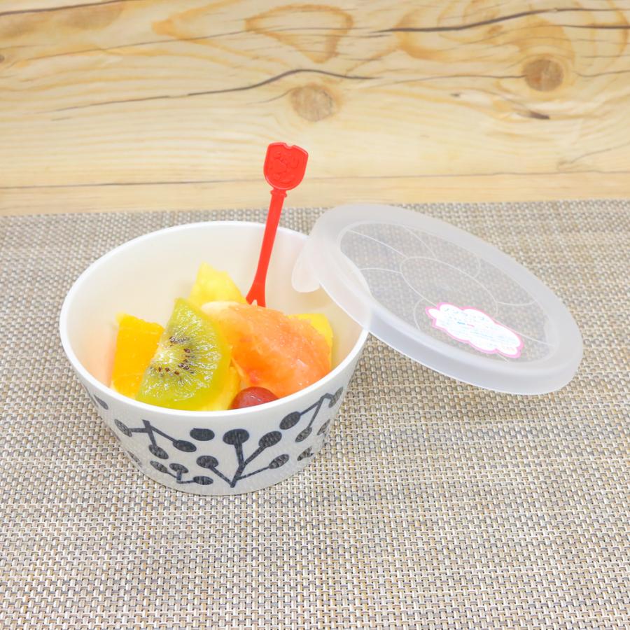 食品保存容器 美濃焼 プランタリー軽量切立パックS（ベリー・ホワイト