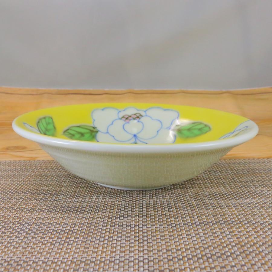 鉢 有田焼 丸皿 花人浅鉢(黄) 花柄 中皿 取皿|和食器 陶器 三 鉢 有田焼 丸皿 花人浅鉢(黄) 花柄 中皿 取皿|和食器 陶器 三