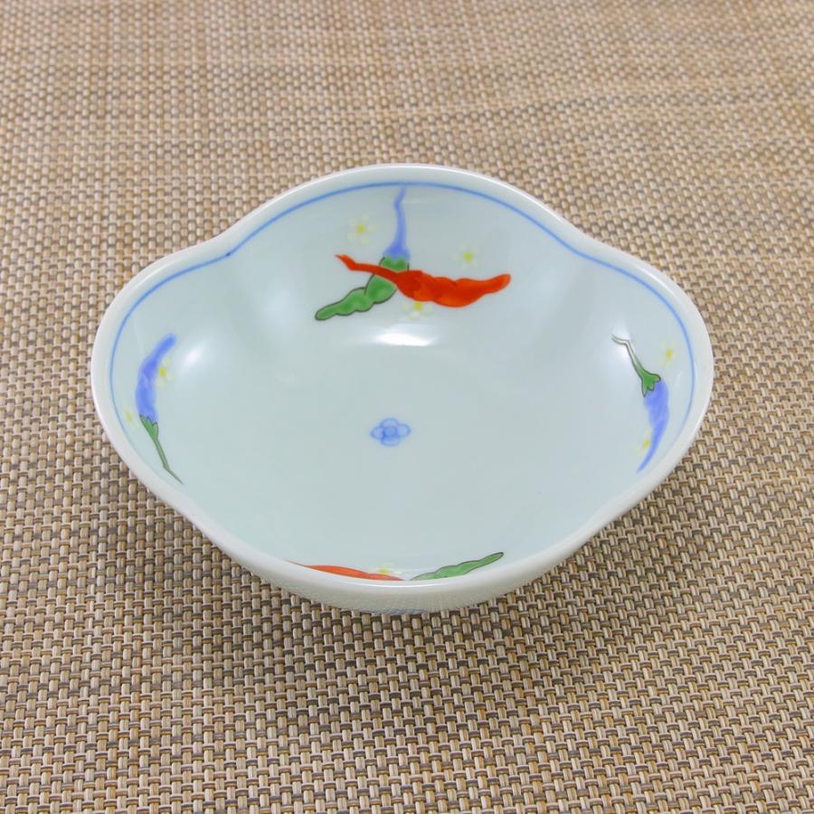 小鉢 有田焼 崋山窯 胡椒木甲小鉢 唐辛子 花形 取皿 変形鉢 小鉢 有田焼 崋山窯 胡椒木甲小鉢 唐辛子 花形 取皿 変形鉢