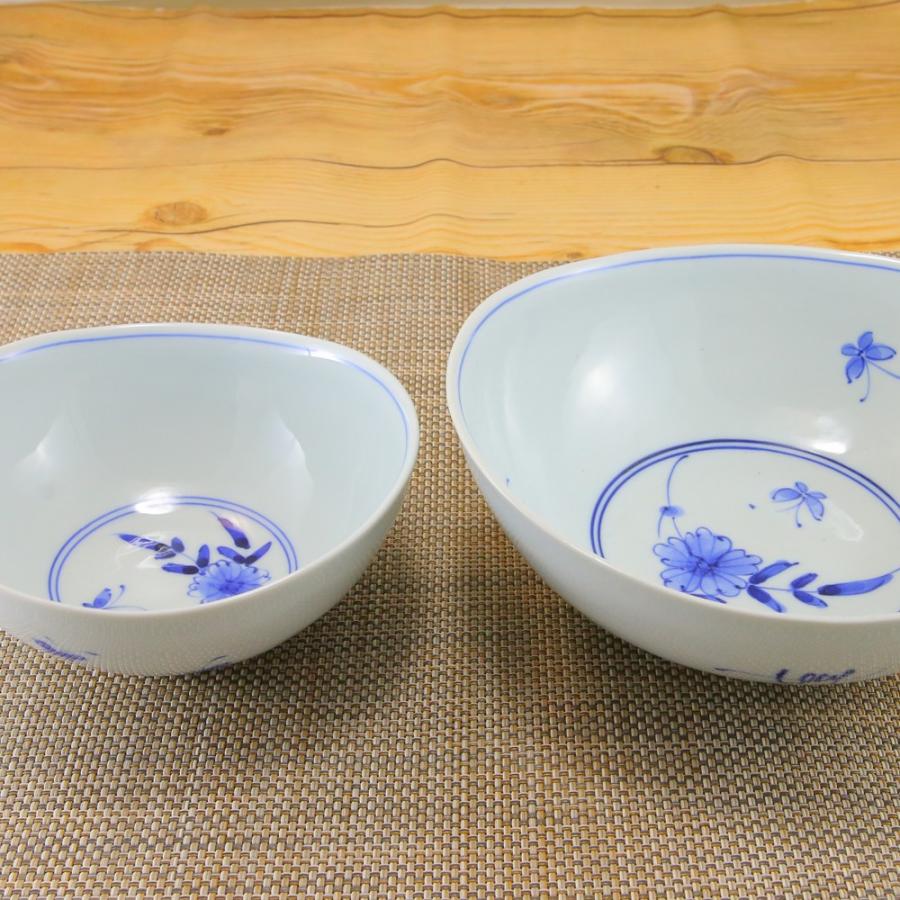 鉢 有田焼 波佐見焼 変形鉢 オリジナル 小蝶花おうちボウル（中） 深鉢