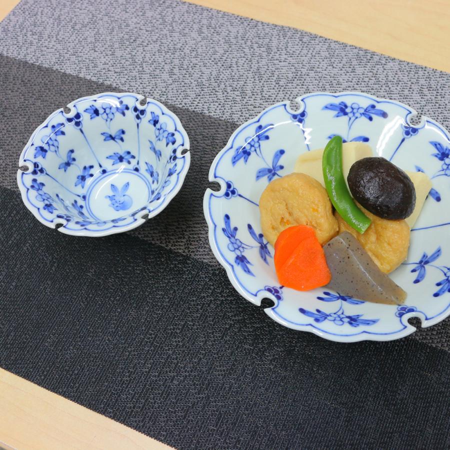 小鉢 有田焼 波佐見焼 丸鉢 割草花兎紋 雪輪小付 取皿 ボウル 小鉢 有田焼 波佐見焼 丸鉢 割草花兎紋 雪輪小付 取皿 ボウル