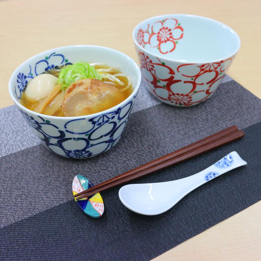 丼（どんぶり） 有田焼 波佐見焼 大輪花丼（青） 軽量 軽い 色違いあり