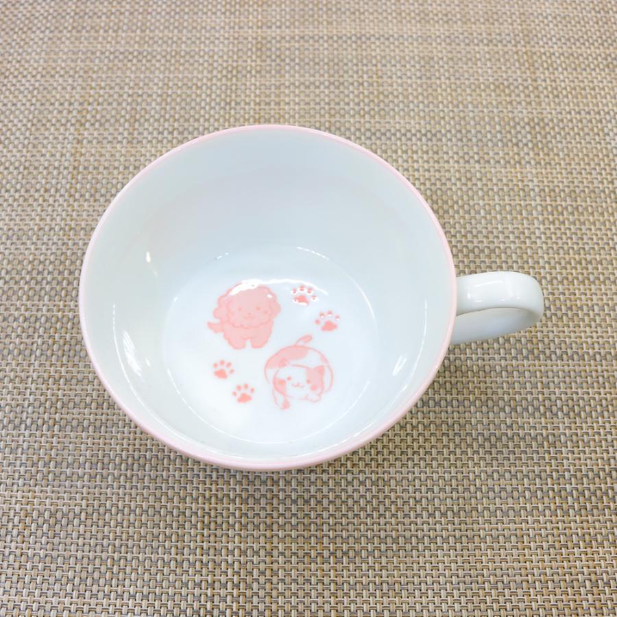 スープカップ 皿 美濃焼 子供用食器 アニマルフェイス（スープ