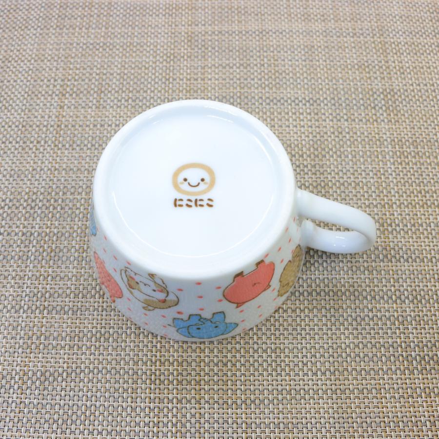 スープカップ 皿 美濃焼 子供用食器 アニマルフェイス（スープカップ