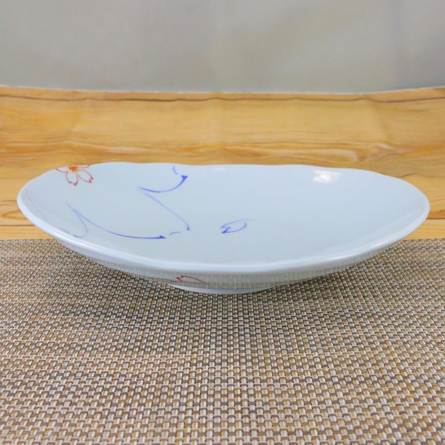 波佐見焼　斉山窯　楕円形陶器皿 波佐見焼 斉山窯 楕円皿1枚