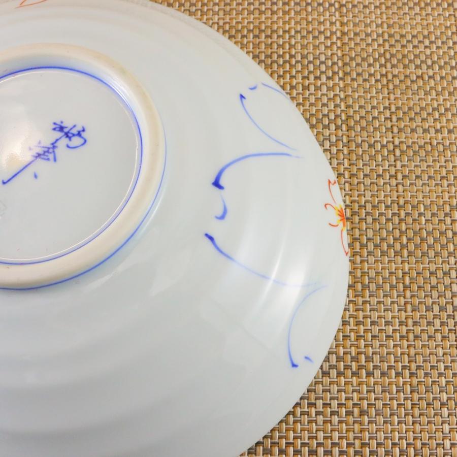 平皿 有田焼 波佐見焼 楕円皿 藍桜楕円皿 花柄 中皿 取皿｜和食器 陶器