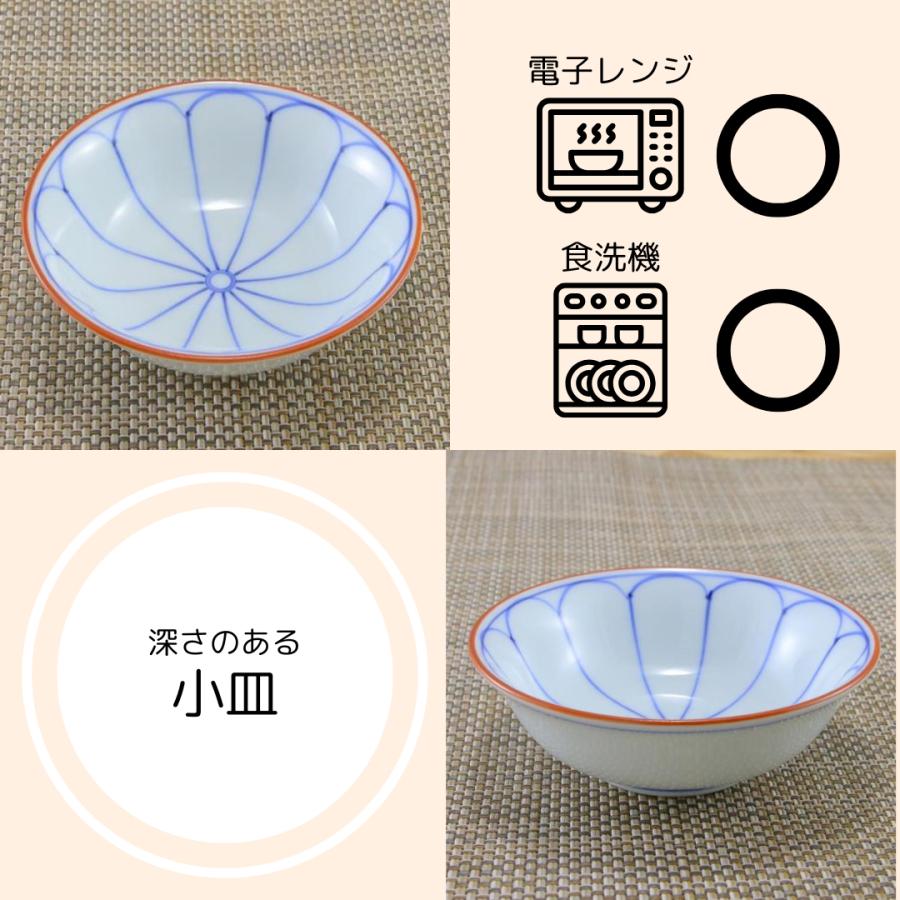 小皿 有田焼 波佐見焼 丸皿 内菊割吸皿（小） 豆皿 薬味皿｜和