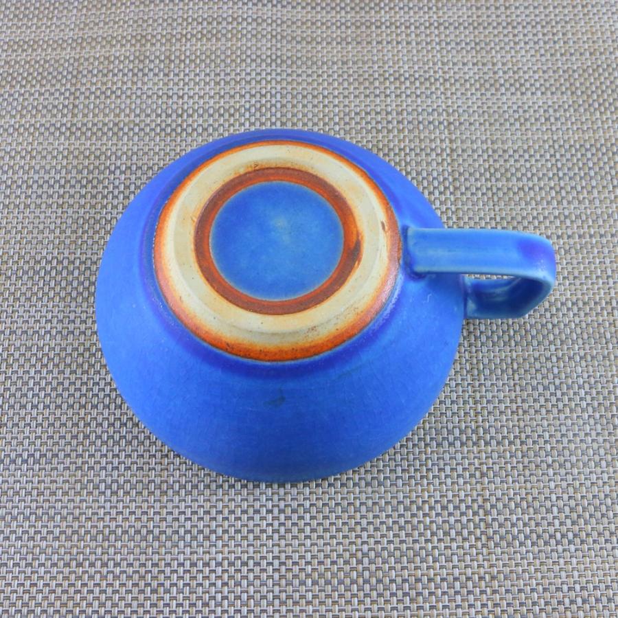 スープカップ 美濃焼 ピカソカフェスープ（トルコブルー） 鶴琳窯