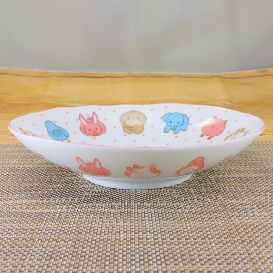 浅皿 美濃焼 子供用アニマルフェイス６寸楕円深皿 猫 犬 うさぎ カレー パスタ 和食器 陶器 三階菱 8 50 有田焼通販の店 花笑み 通販 Yahoo ショッピング