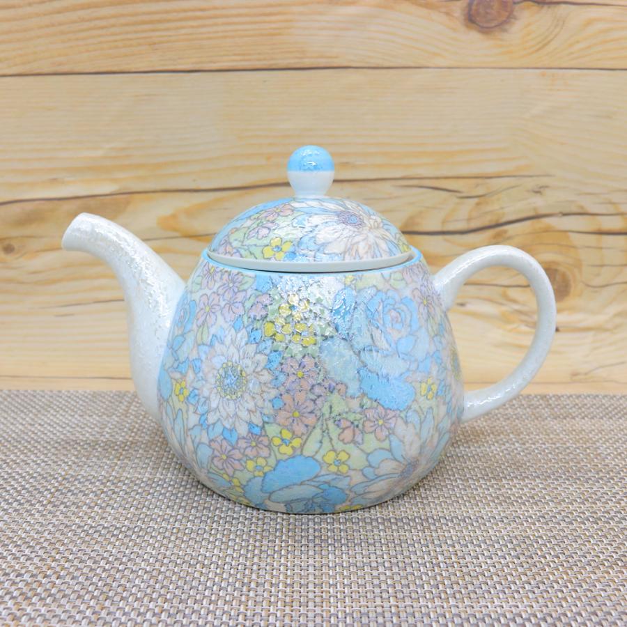 急須 有田焼 波佐見焼 きらきらオペラクリポット（ブルー） 色違いあり