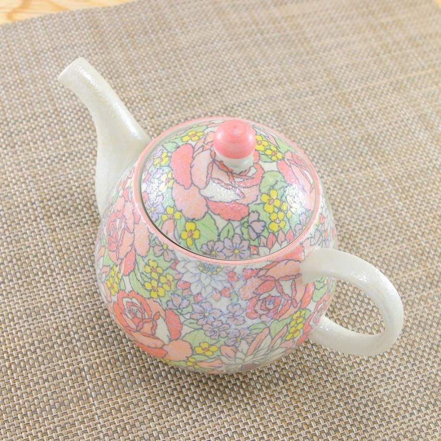 急須 有田焼 波佐見焼 きらきらオペラクリポット（ピンク） 色違いあり