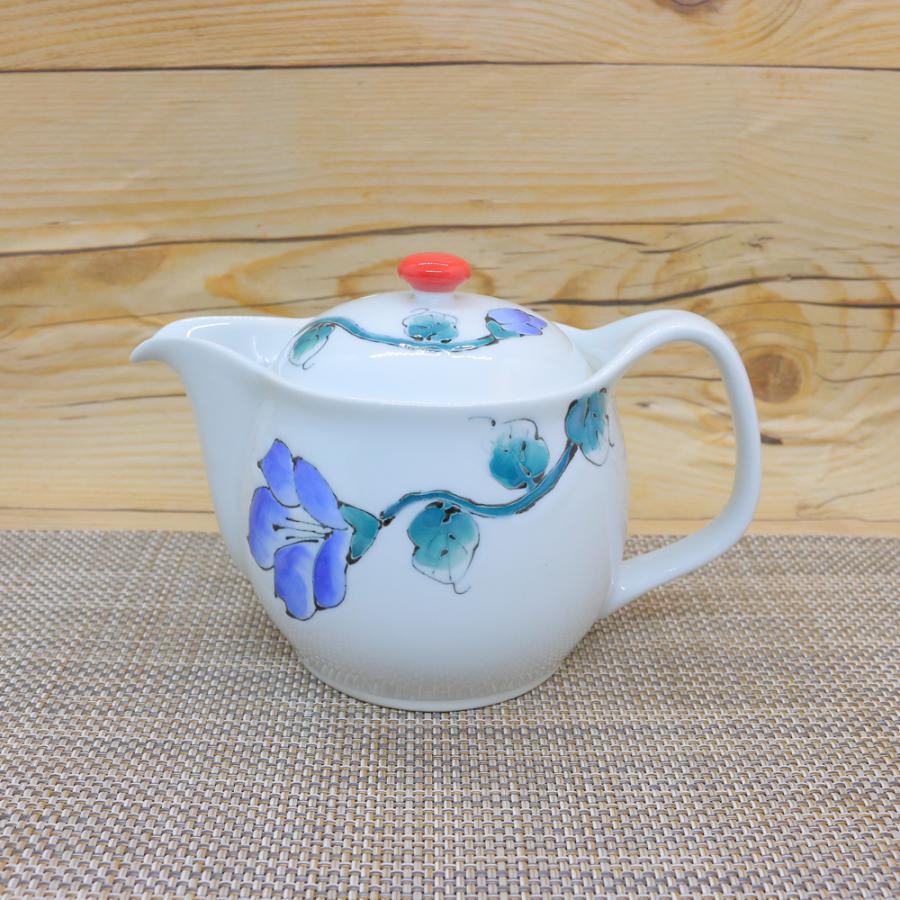 急須 有田焼 波佐見焼 オリジナル はるかポット 持ちやすい 花柄｜和