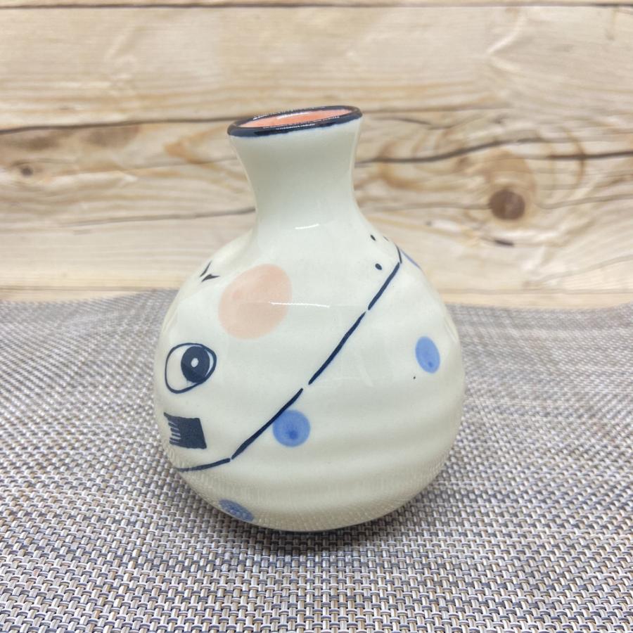 酒器 美濃焼 徳利（ひょっとこ） 柄違いあり｜和食器 陶器 三階菱