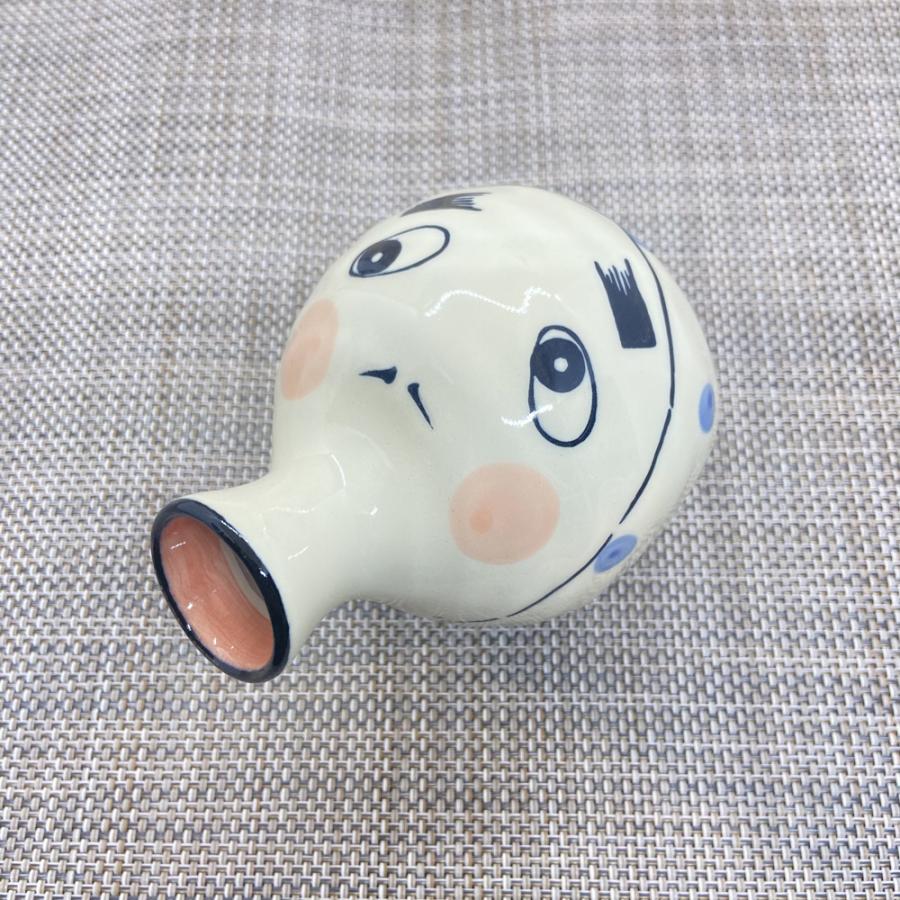 酒器 美濃焼 徳利（ひょっとこ） 柄違いあり｜和食器 陶器 三階菱