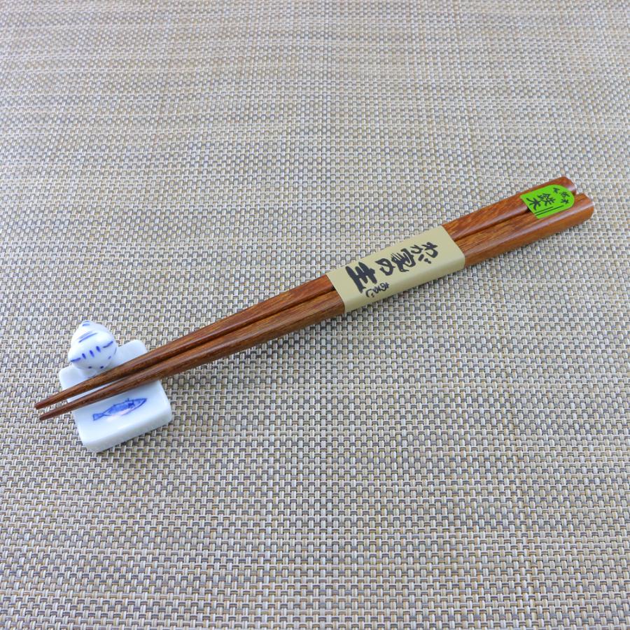 お箸 極太 おやじの箸鉄木 （23.5cm）天然木 （ネコポス配送可）｜和