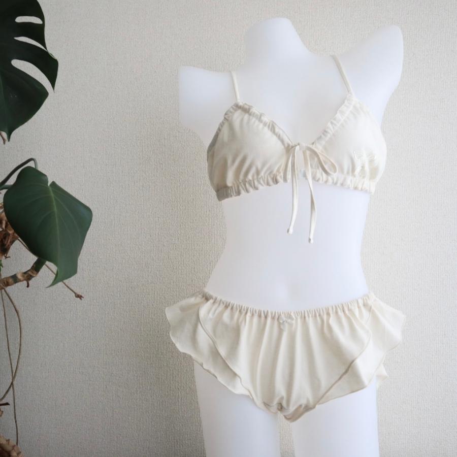 布ライナー専用エアリーショーツ クロッチ二重タイプ フレアー オーガニックコットン 華布 ショーツ 防水布なし ふんどしショーツ | 華布 | 06