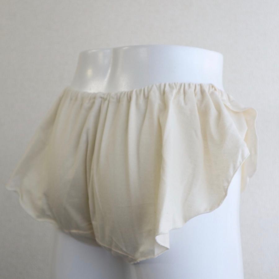 布ライナー専用エアリーショーツ クロッチ二重タイプ フレアー オーガニックコットン 華布 ショーツ 防水布なし ふんどしショーツ | 華布 | 08