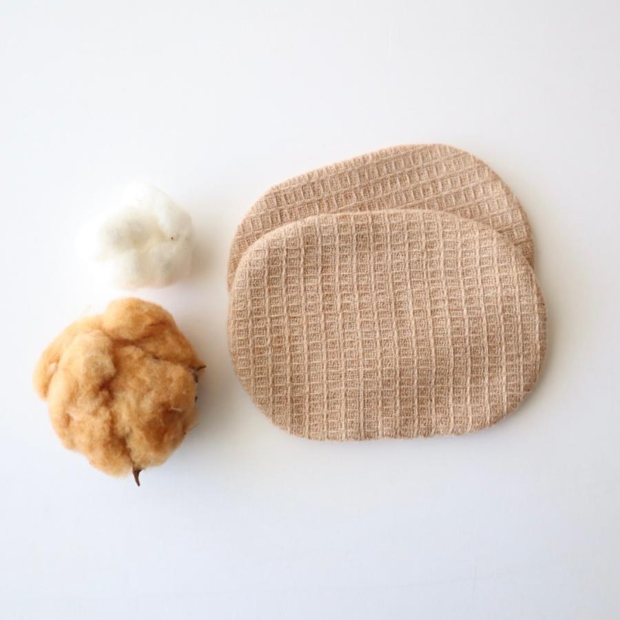 マスクインナー 極上 オーガニックコットン 極み 2枚入り 母乳パッド 布ナプキン 布マスク 洗える マスク ガーゼ 日本製 インナーマスク 肌荒れ 華布 | 華布 | 01