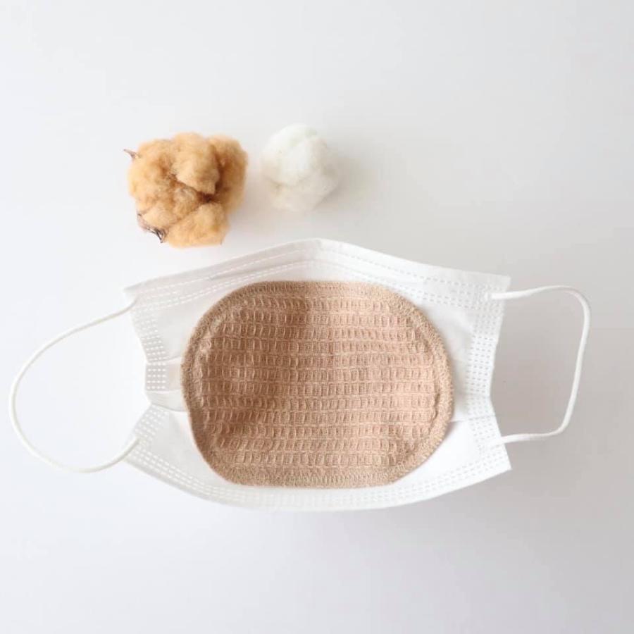 マスクインナー 極上 オーガニックコットン 極み 10枚入り 母乳パッド 布ナプキン 布マスク 洗える マスク ガーゼ 日本製 インナーマスク 肌荒れ 華布