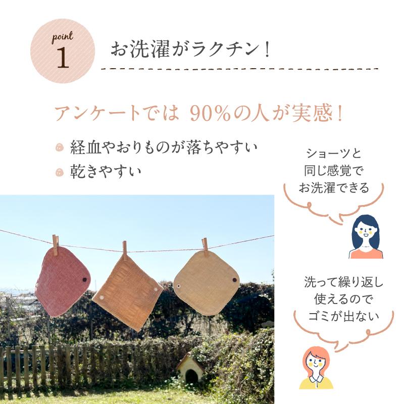 華布（hanafu） 福袋 2026 布ナプキン セット おりもの オーガニック