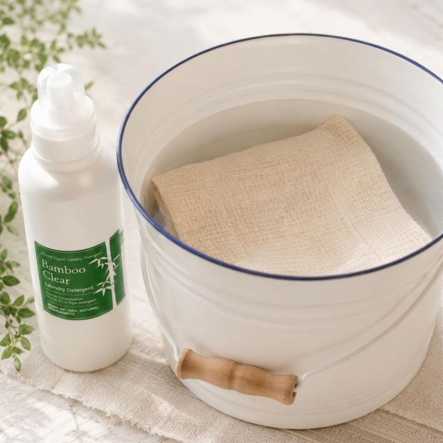 Bamboo Clear 液体洗剤 3000ml 2個セット 天然成分100％の無添加洗濯用竹洗剤 Bamboo Clear バンブークリア